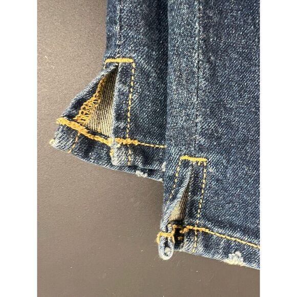 SLINK Curvy Cropped Jeans Size Distressed Size 20 - Picture 11 of 16